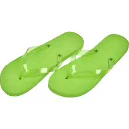 Kooshty Sundance Flip Flops - Large Lime Unbranded
